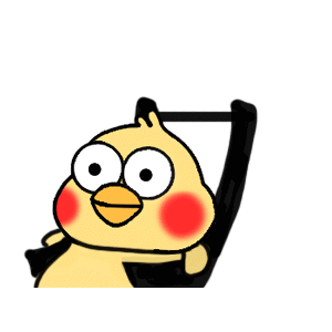 小黄鸡鹦鹉摇椅子