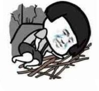 好饿啊，早知道不学编程了（蘑菇头系列）